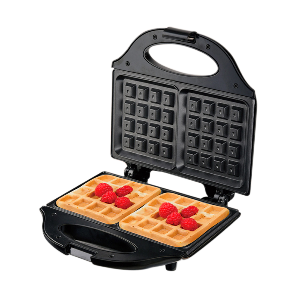 Mini Waffle Maker Machine - Profesyonel Elektrikli Waffle Makinesi Pişirme Mutfak