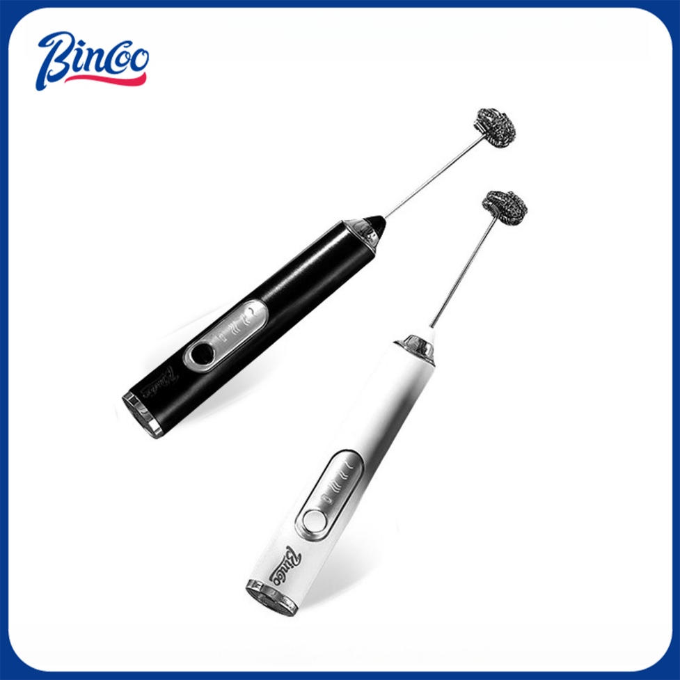 Electric Milk Frother Handheld - Bincoo Dijital El Tipi Süt Köpürtücü,