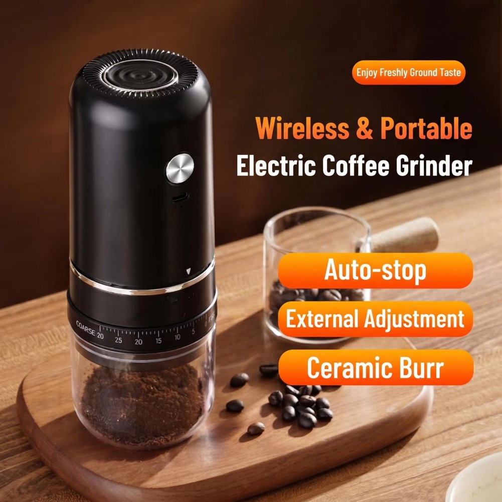 Coffee Bean Grinder Electric - Elektrikli Kahve Çekirdeği Öğütücü, Espresso ve