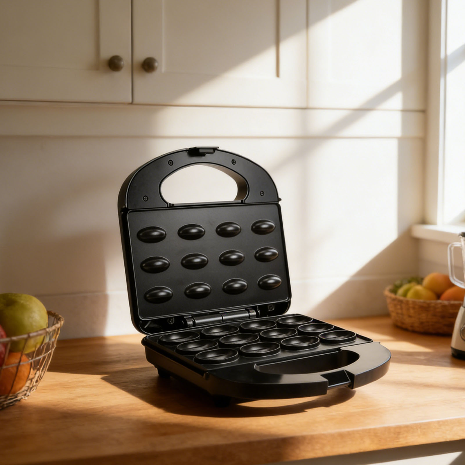 12 Cevizli Kurabiye Makinesi Y - Mini Waffle Maker Machine incelemesi ve fiyatı