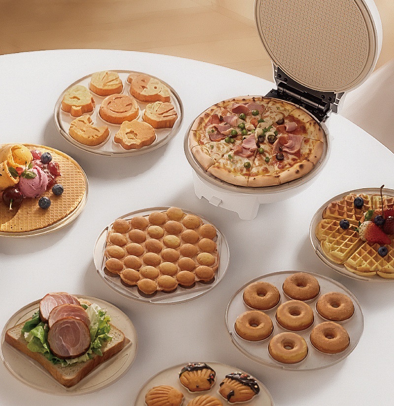 750W Mini Sandviç Makinesi Ele - Mini Waffle Maker Machine incelemesi ve fiyatı