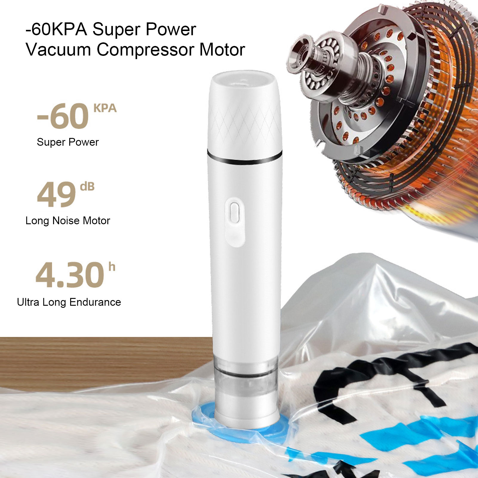 Elektrikli Hava Pompası El Tip - Food Vacuum Sealer Machine incelemesi ve fiyatı
