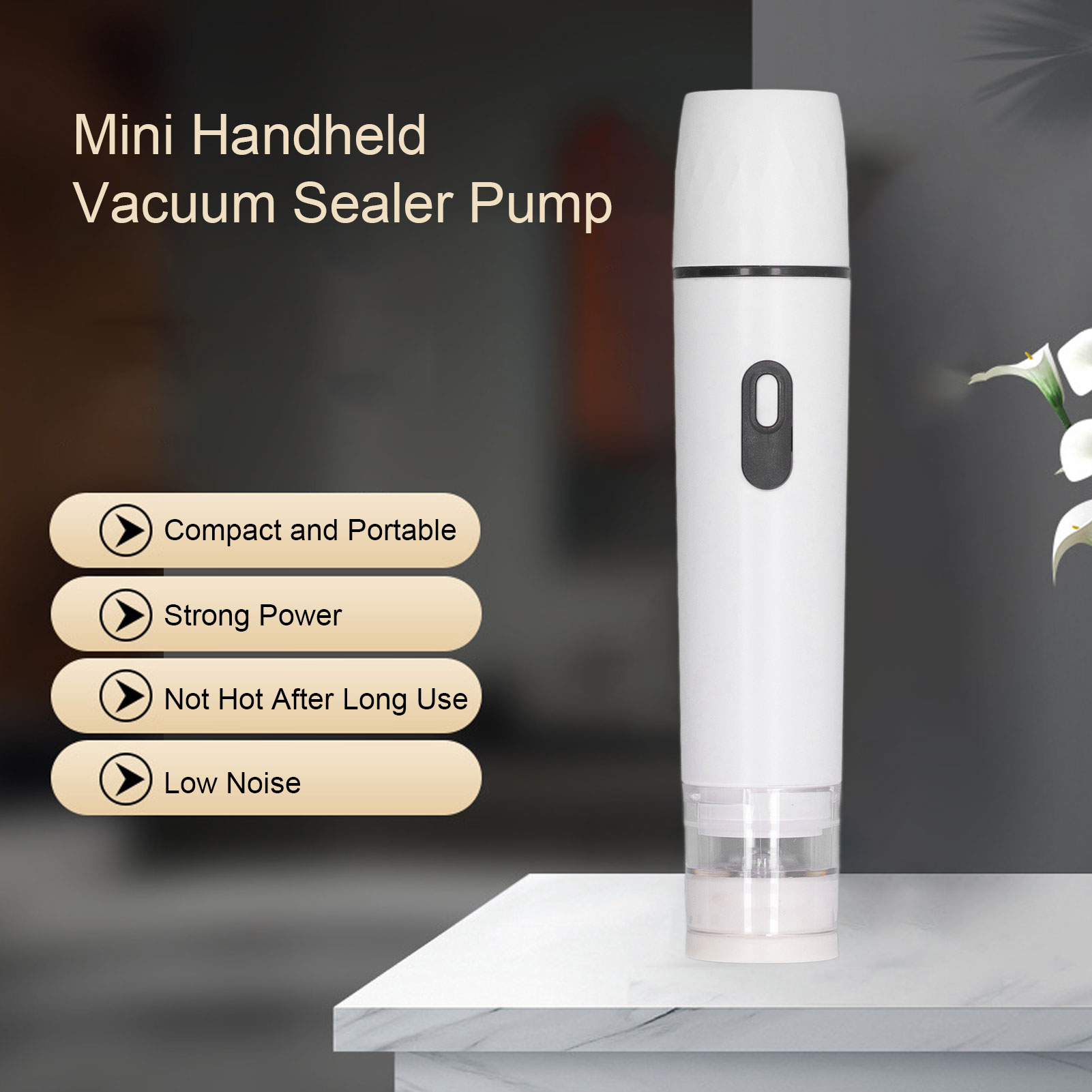 Elektrikli Hava Pompası El Tip - Food Vacuum Sealer Machine incelemesi ve fiyatı