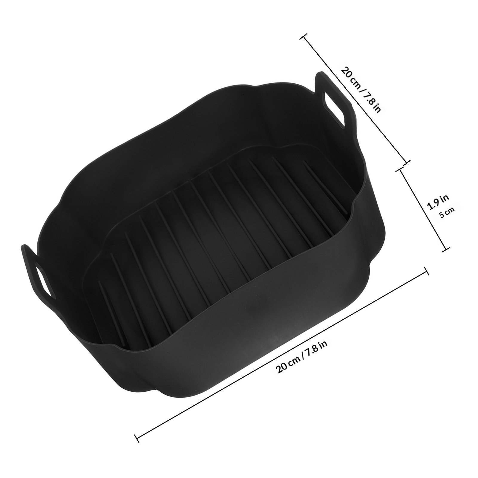 Air Fryer için Silikon Pişirme - Air Fryer Silicone Pot Liner incelemesi ve fiyatı
