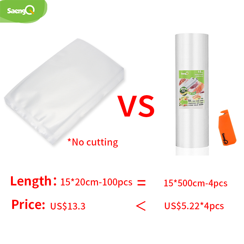 SaengQ Mutfak Vakum Torbaları  - Food Vacuum Sealer Machine incelemesi ve fiyatı